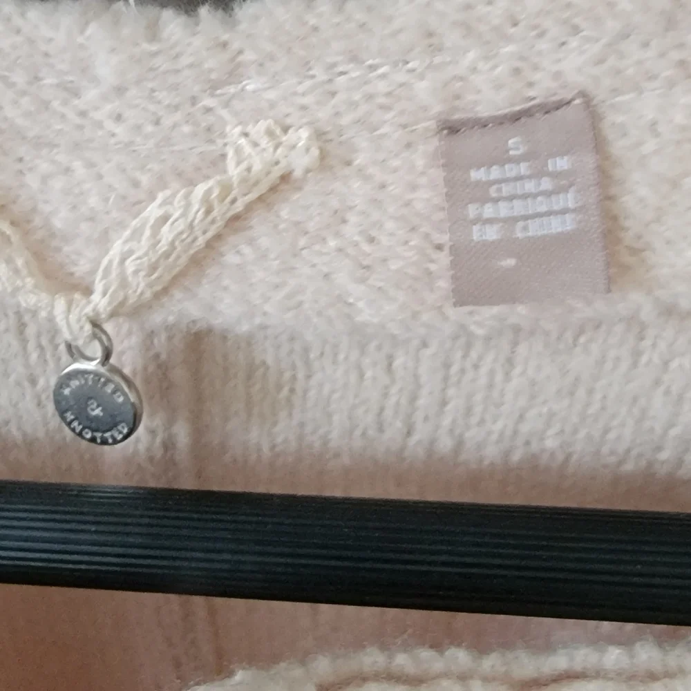 ANTHROPOLOGIE by KNITTED & KNOTTED CABLEKNIT BOILED WOOL BLAZER SIZE SMALL. - Picture 6 of 16